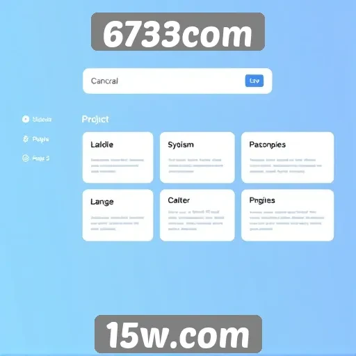 Análise da interface do usuário do site 6733com